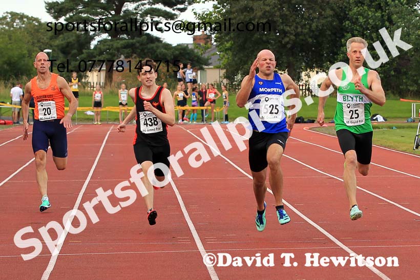 200 metres, 2023 NEGP 6 Monkton.  Photo: David T. Hewitson/Sports for All Pics